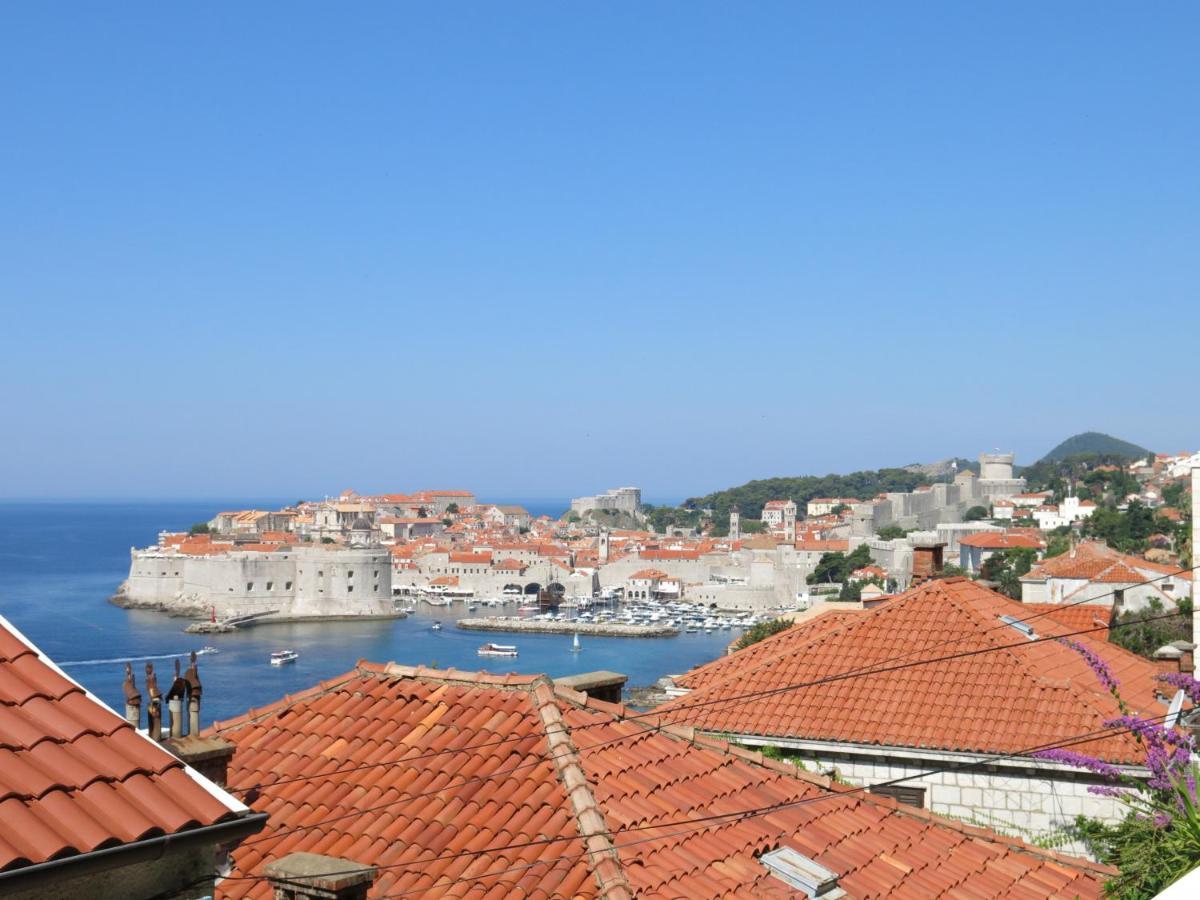 Sunset Over The Dubrovnik'S Old Town Esterno foto